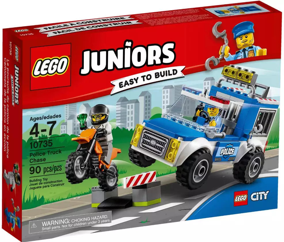 LEGO Juniors 10735 Polizei auf Verbrecherjagd, Verpackung