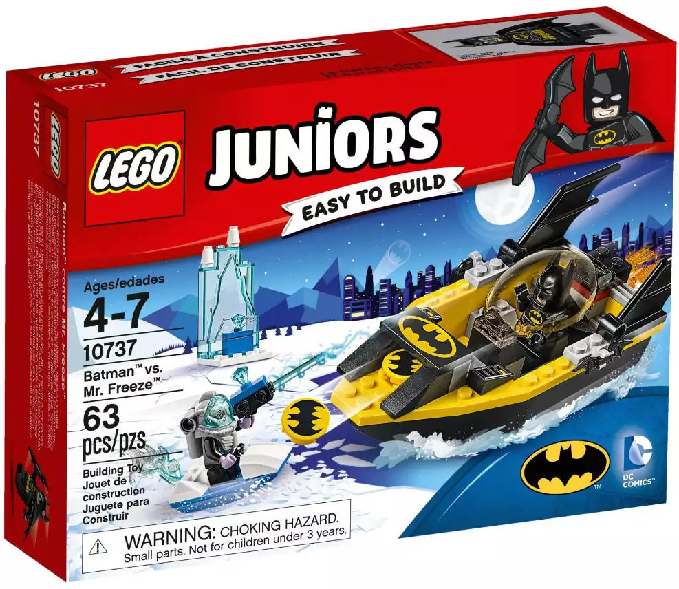 LEGO Juniors 10737 Batman gegen Mr. Freeze, Verpackung