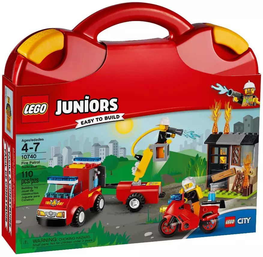 LEGO Juniors 10740 Löschtrupp-Koffer, Verpackung