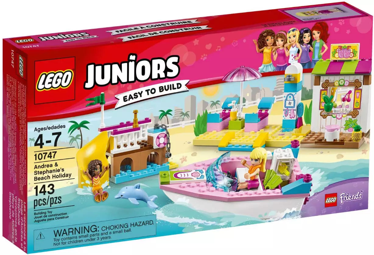 LEGO Juniors 10747 Andrea & Stephanies Strandurlaub, Verpackung