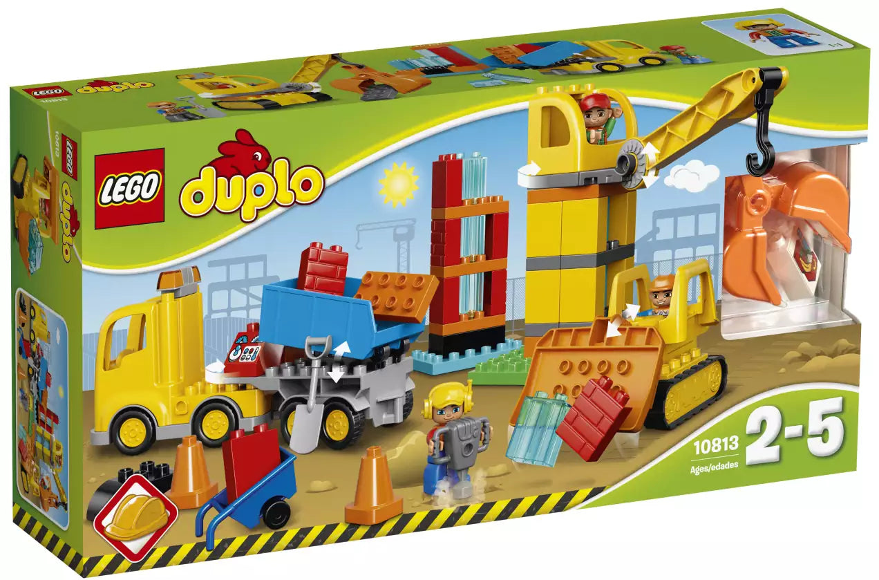 LEGO DUPLO 10813 Große Baustelle, Verpackung