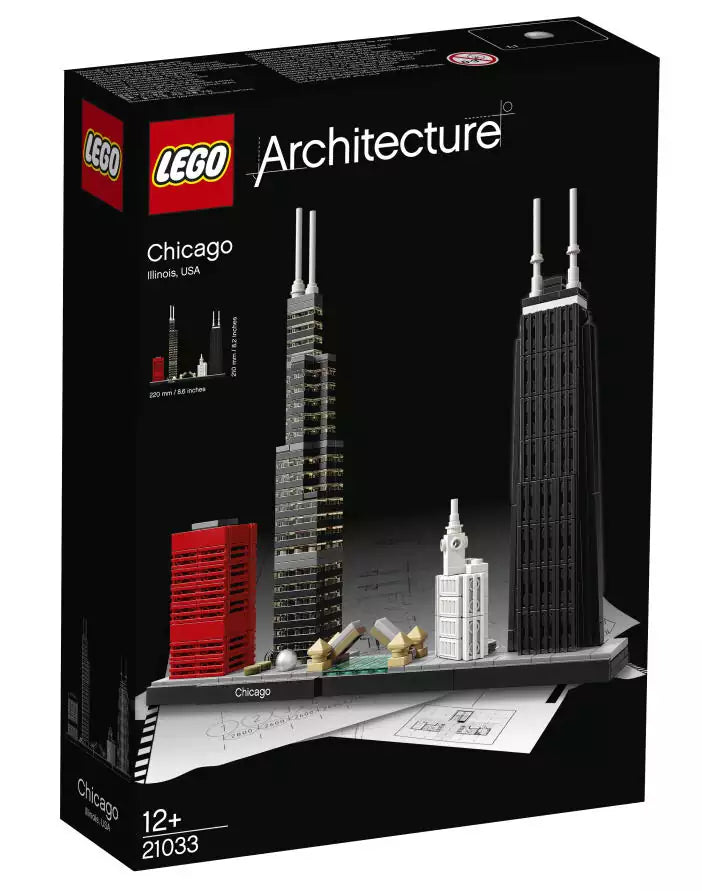 LEGO Architecture 21033 Chicago, Verpackung