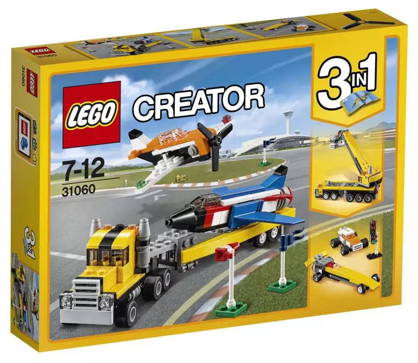 LEGO Creator 31060 Flugschau-Attraktionen, Verpackung
