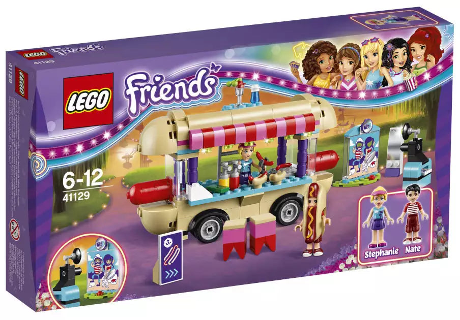 LEGO Friends 41129 Hot-Dog-Stand im Freizeitpark, Verpackung
