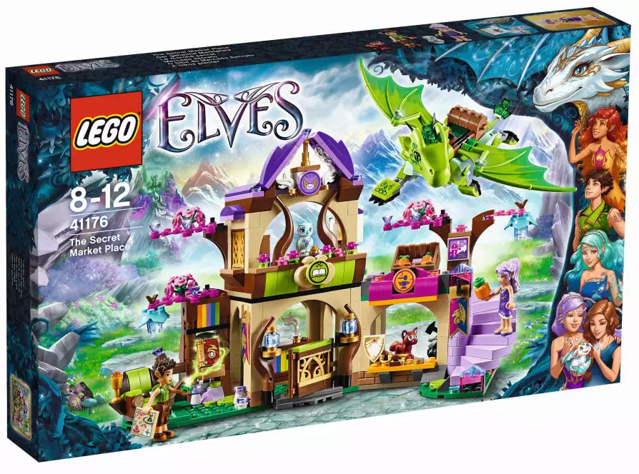 LEGO Elves 41176 Der geheime Marktplatz, Box