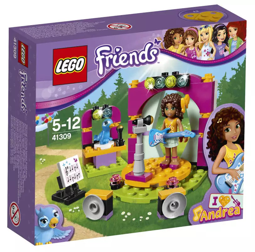 LEGO Friends 41309 Andreas Showbühne, Verpackung