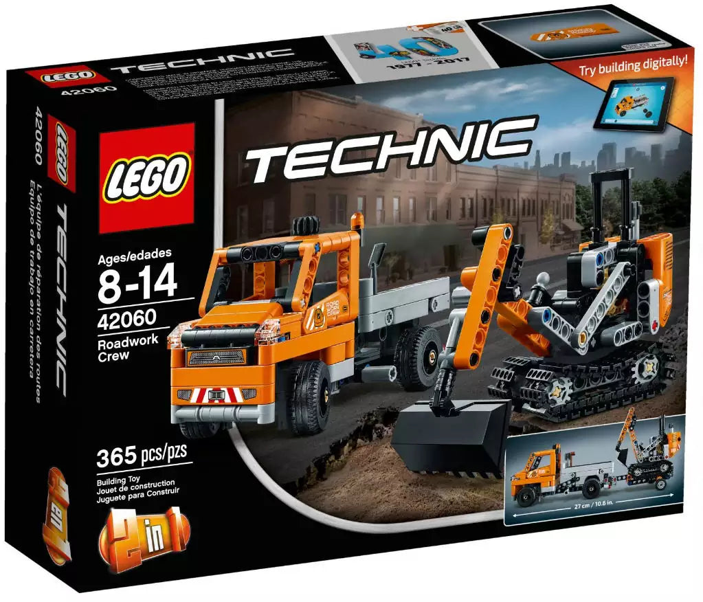 LEGO Technic 42060 Straßenbau-Fahrzeuge, Verpackung