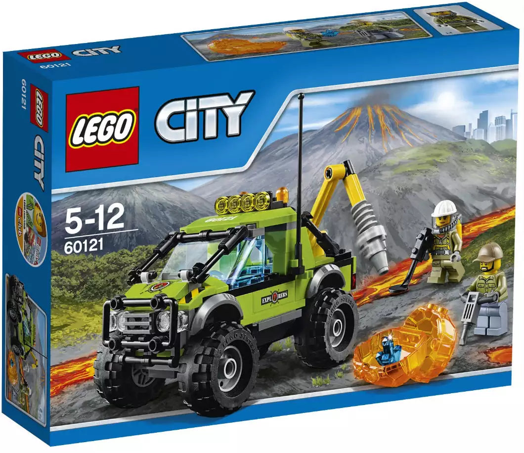 LEGO City 60121 Vulkan-Forschungstruck, Verpackung