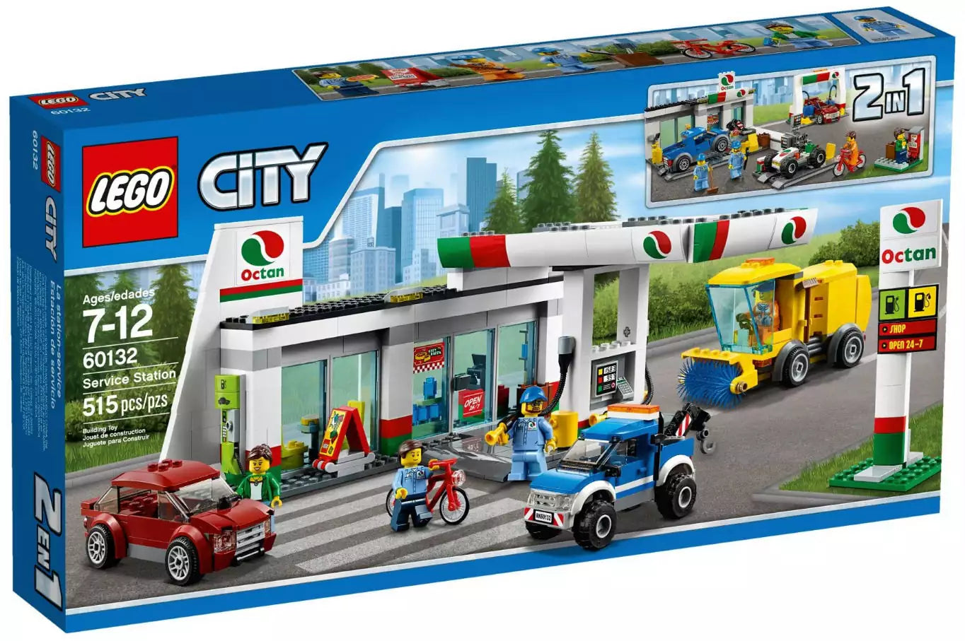LEGO City 60132 Tankstelle, Verpackung