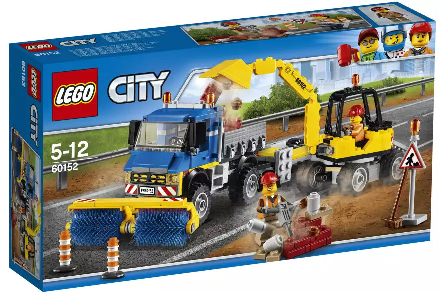 LEGO City 60152 Straßenreiniger und Bagger, Verpackung