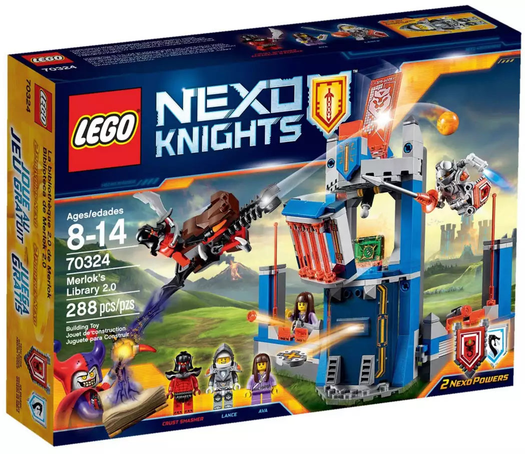 LEGO Nexo Knights 70324 Merloks Bücherei, Box