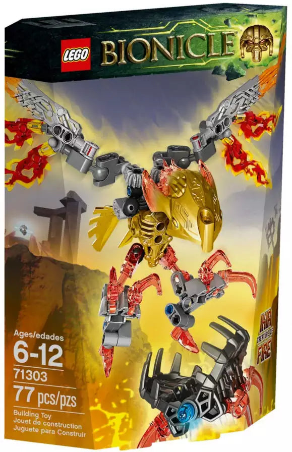 LEGO Bionicle 71303 Ikir Kreatur des Feuers, Verpackung