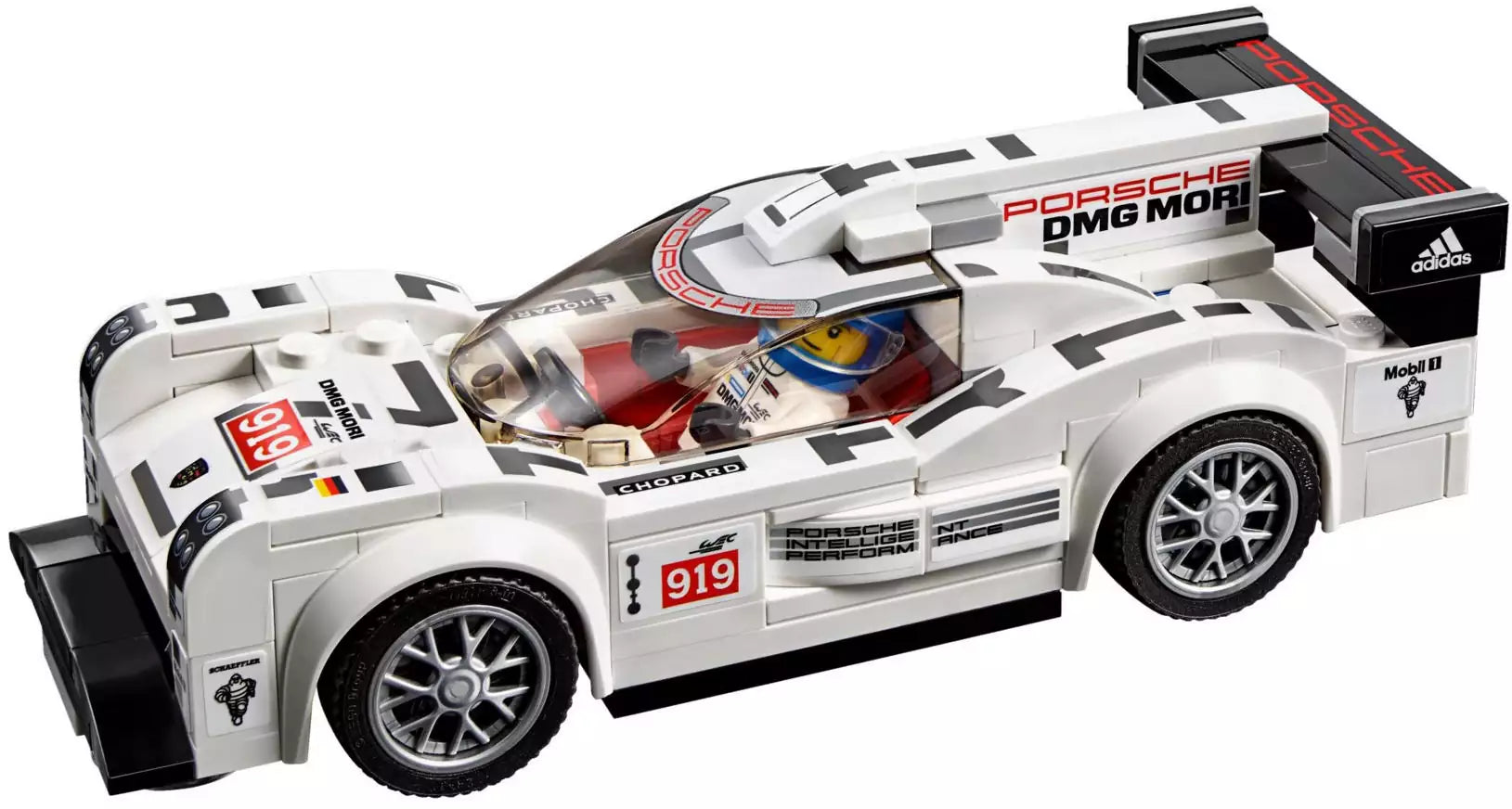 LEGO Speed Champions 75876 Porsche 919 Hybrid and 917K Pit Lane, Vorderansicht