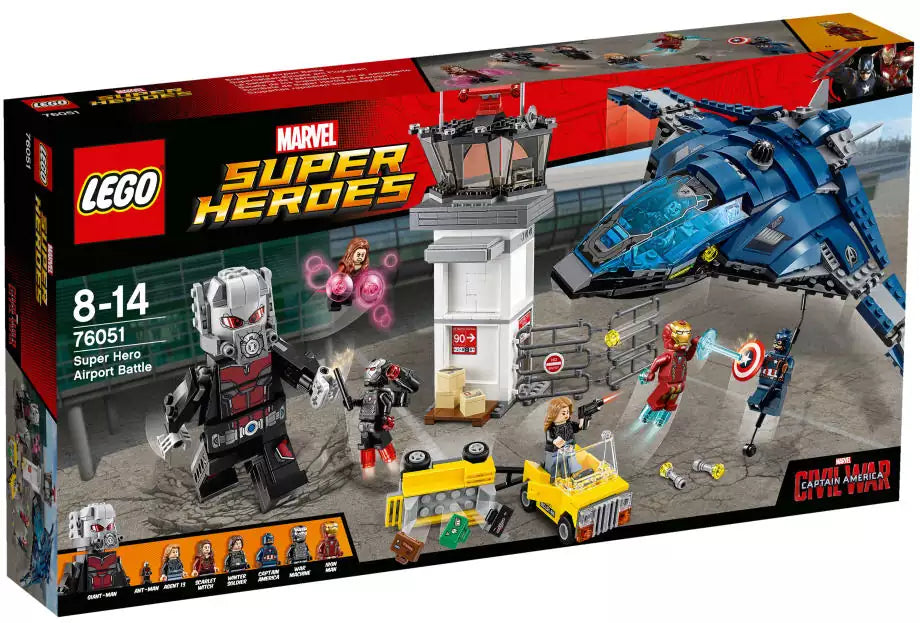 LEGO Super Heroes 76051 Einsatz am Flughafen, Box