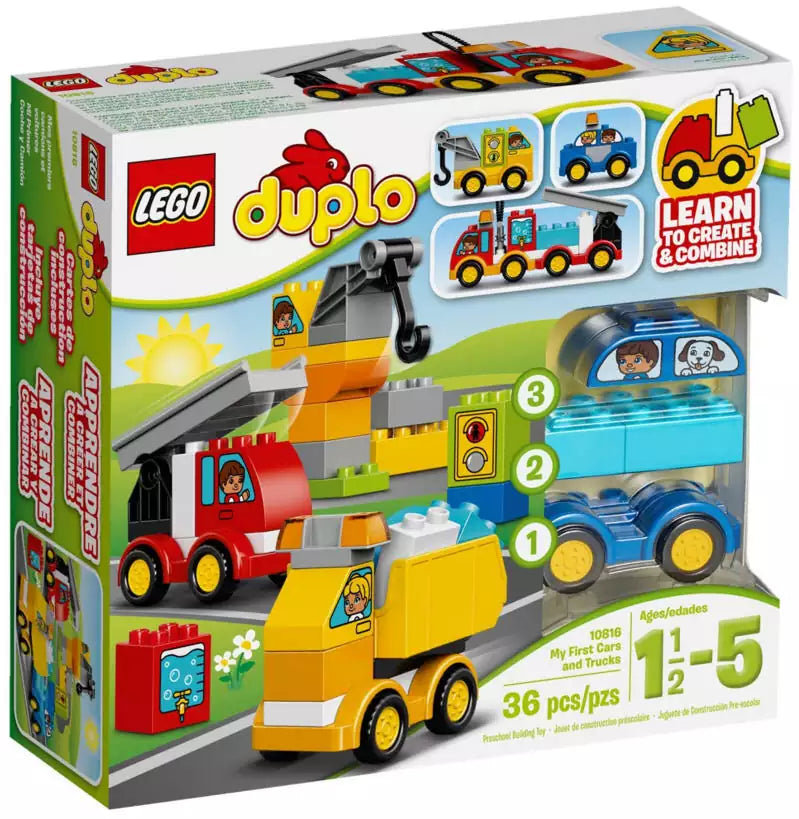 LEGO DUPLO 10816 Meine ersten Fahrzeuge, Box