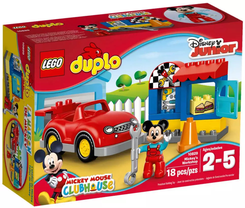 LEGO DUPLO 10829 Mickys Werkstatt, Box