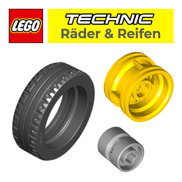 LEGO® Technic Räder & Reifen
