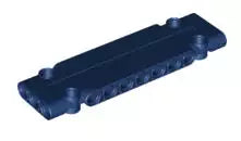 LEGO Technic 15458 Paneel Platte (1x3x11), dunkelblau