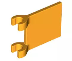 LEGO Flaggen 2335 Flagge 2x2, gelb