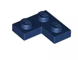 LEGO Platten 2420 Eckplatte 2x2, dunkelblau