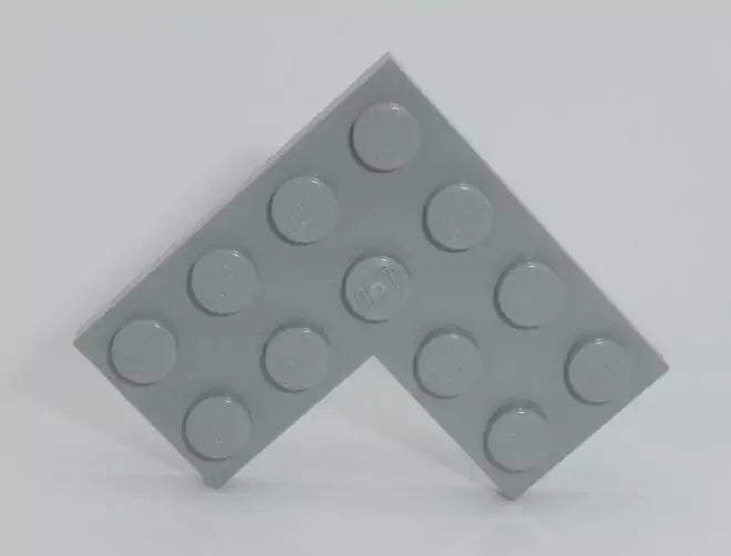 LEGO Platten 2639 Eckplatte 4x4, althellgrau