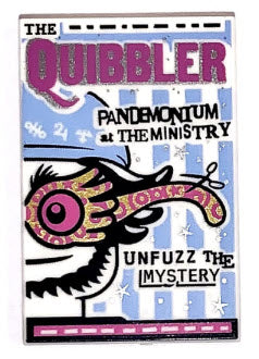 LEGO Fliesen 26603pb023 Fliese 2x3 mit Quibbler-Zeitung, weiß - Kopie