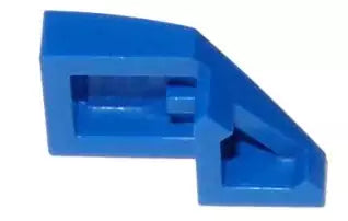 LEGO Schrägsteine 29119 Bogenstein 1x2x2/3 ohne Noppen, Rechts, 45° abgeschrägt, blau