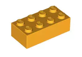 LEGO Steine 3001 Stein 2x4,knallhellorange