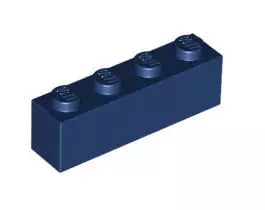 LEGO Steine 3010 Stein 1x4, dunkelblau