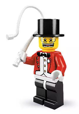 LEGO Minifiguren Serie 2  8684-09 Zirkusdirektor