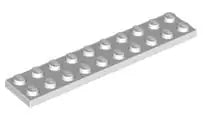 LEGO Platten 3832 Platte 2x10, weiß