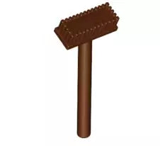 LEGO Minifiguren Zubehör 3436 Besen, rotbraun