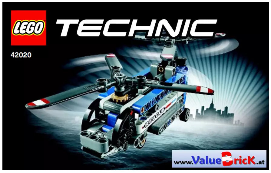 bauanleitung lego technic 42020