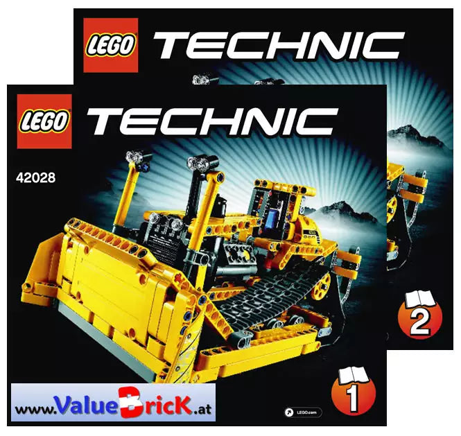 bauanleitung lego technic 42028 bulldozer