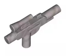 LEGO Waffen 58247 Blaster Pistole, perldunkelgrau
