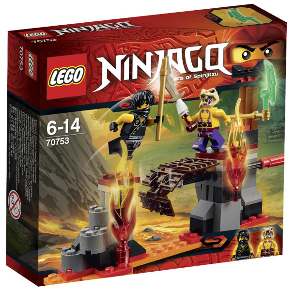 Verpackung: LEGO Ninjago 70753 Lava Fälle