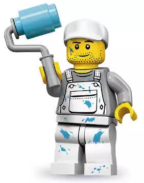 LEGO Minifiguren Serie 10  71001-02 Malermeister