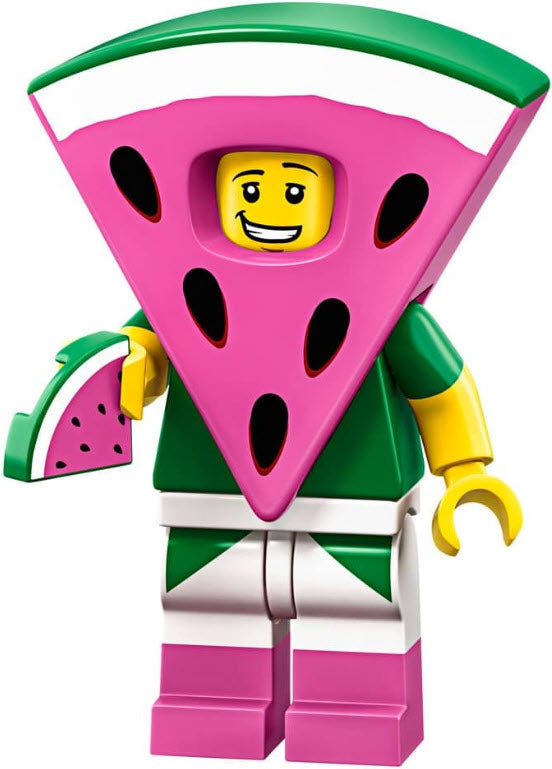 Inhalt: LEGO MOVIE 2 Minifiguren 71023-06 Wassermelonen-Typ