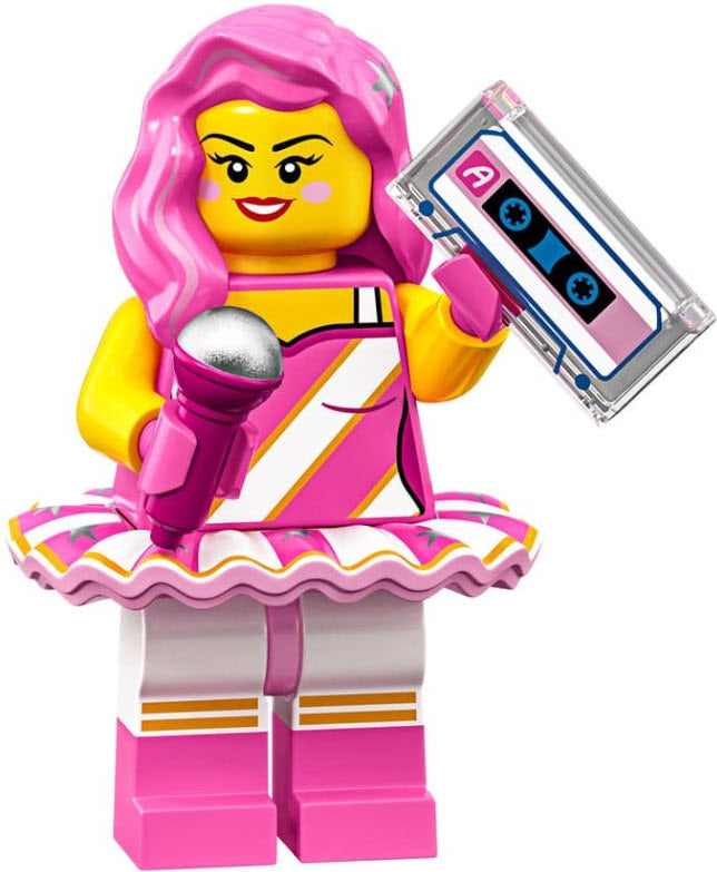 Inhalt: LEGO MOVIE 2 Minifiguren 71023-16 Candy Rapper