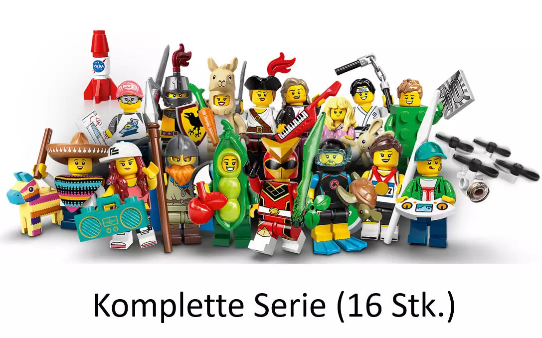 Verpackung: LEGO Minifiguren Serie 20 71027 Satz von 16 Minifiguren