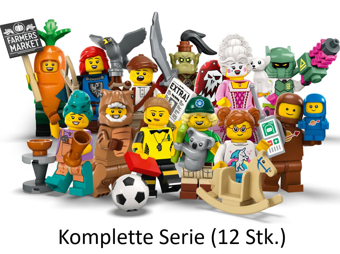 Verpackung: LEGO Minifiguren Serie 24 71037 Satz von 12 Minifiguren