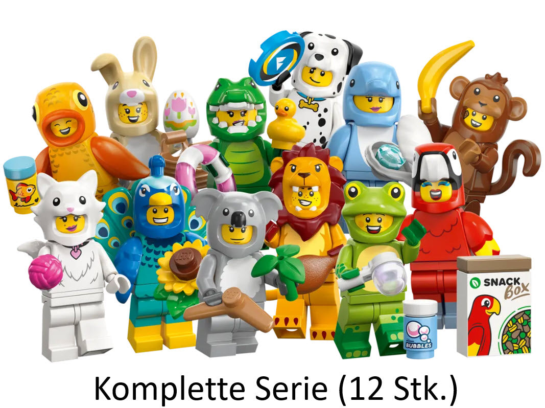 Verpackung: LEGO Minifiguren Tiere Serie 28 71051 Satz von 12 Minifiguren