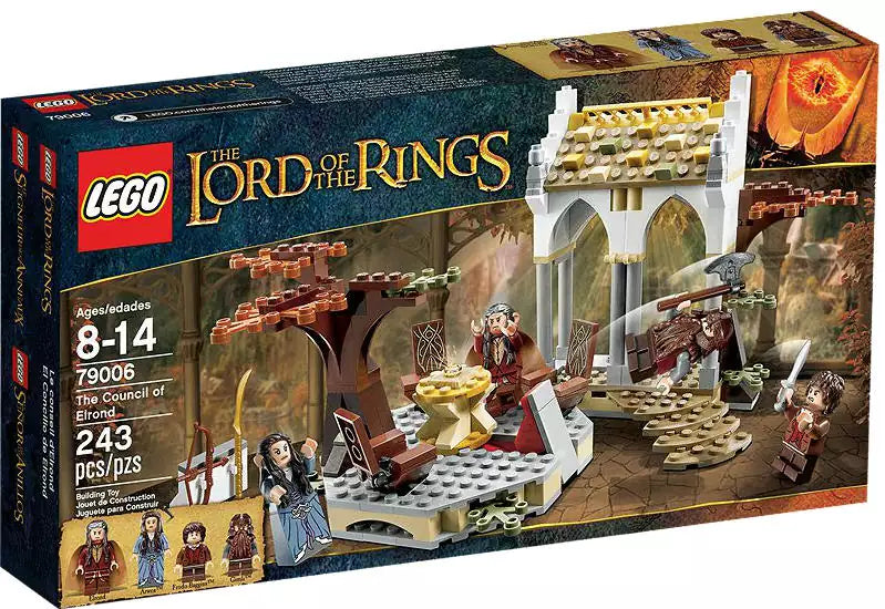 Verpackung: LEGO Herr der Ringe 79006 Der Rat von Elrond
