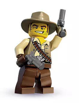 LEGO Minifiguren Serie 1  8683-13 Cowboy