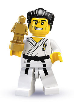 LEGO Minifiguren Serie 2  8684-02 Judoka