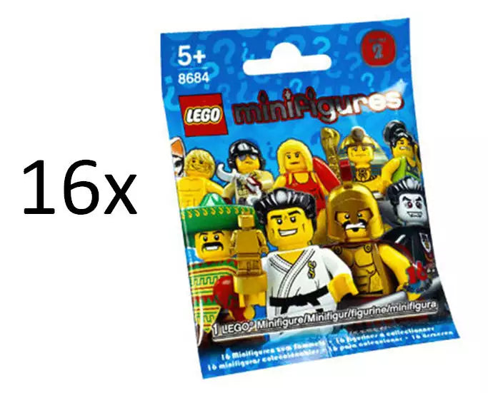 LEGO Minifiguren Serie 2  8684 Alle 16 Minifiguren