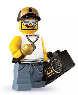 LEGO Minifiguren Serie 3  8803-06 Rapper