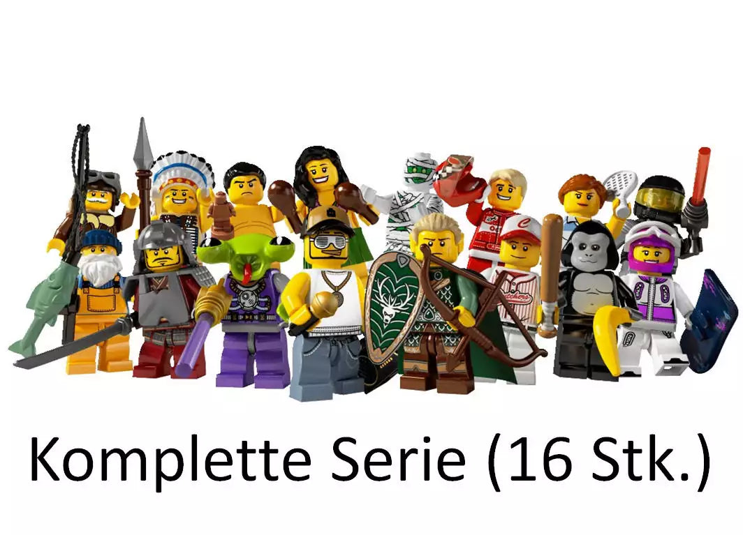 LEGO Minifiguren Serie 3  8803 Alle 16 Minifiguren