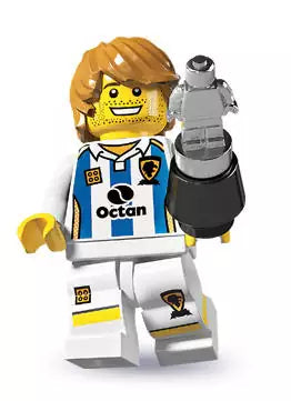 LEGO Minifiguren Serie 4  8804-02 Fussballspieler