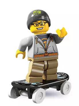 LEGO Minifiguren Serie 4  8804-12 Street-Skater